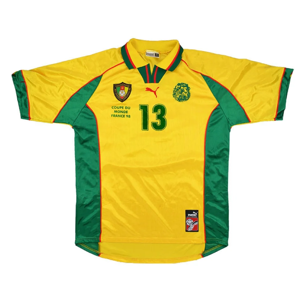 1998 Camerún 2a Equipación