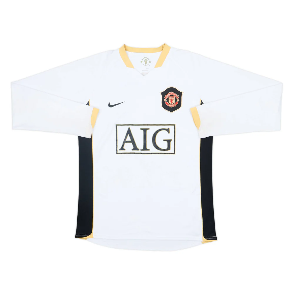 2006-08 Manchester United FC 2a Equipación Manga Larga
