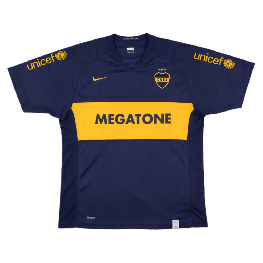 2007-08 CA Boca Juniors 1a Equipación