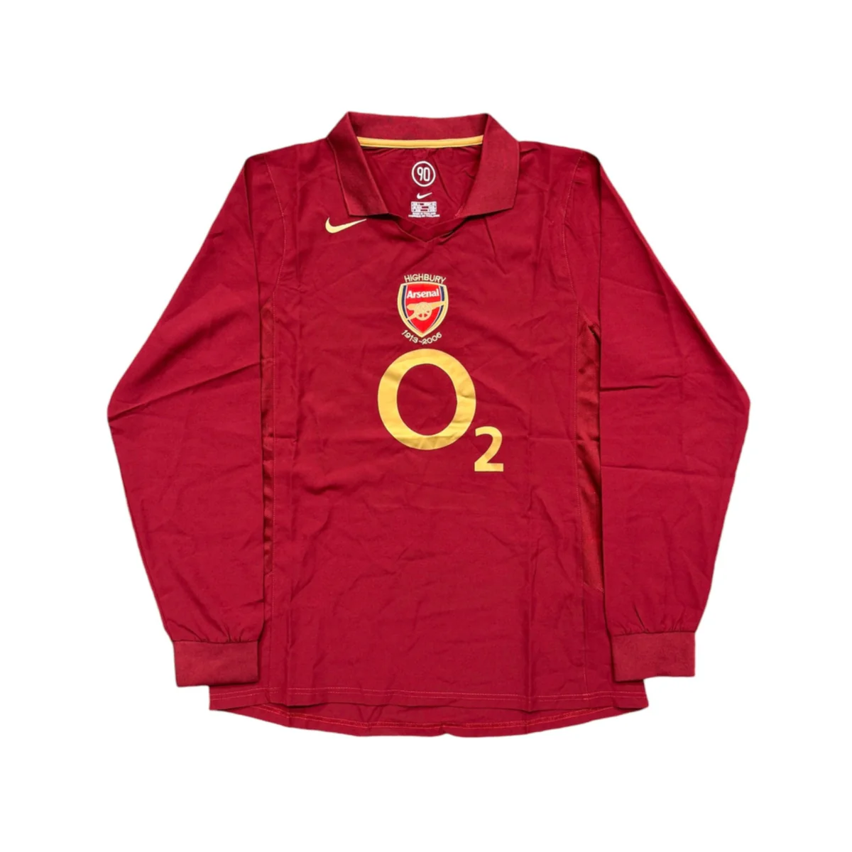 2005-06 Arsenal FC 1a Equipación Manga Larga