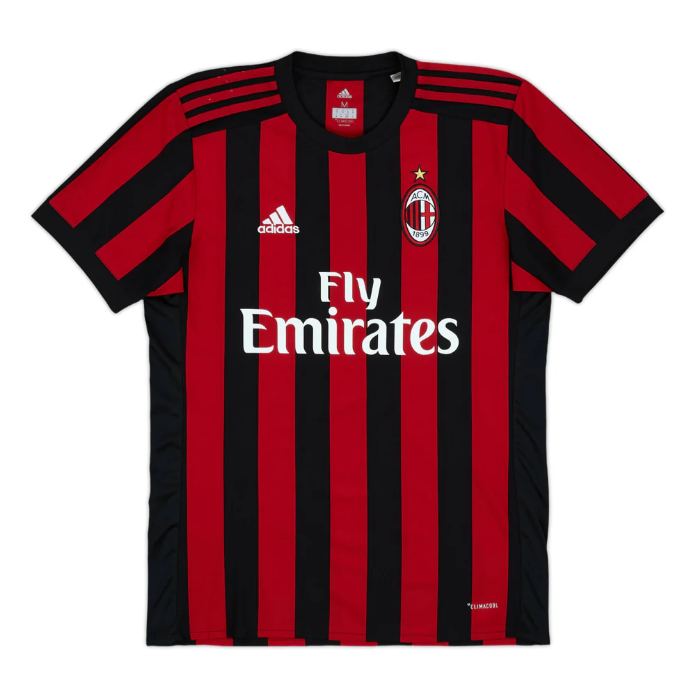 2017-18 AC Milan 1a Equipación