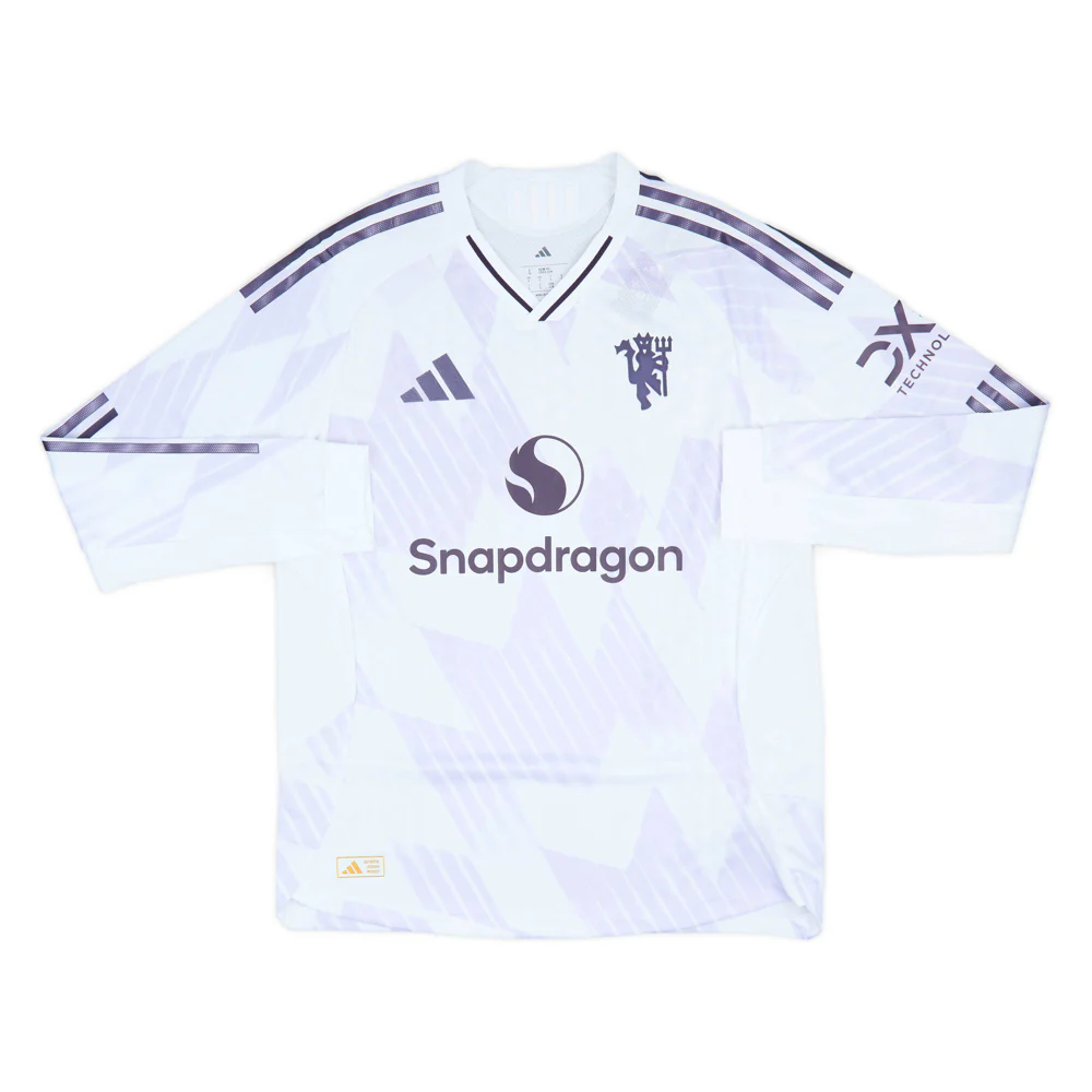2025-26 Manchester United FC 2a Equipación Manga Larga