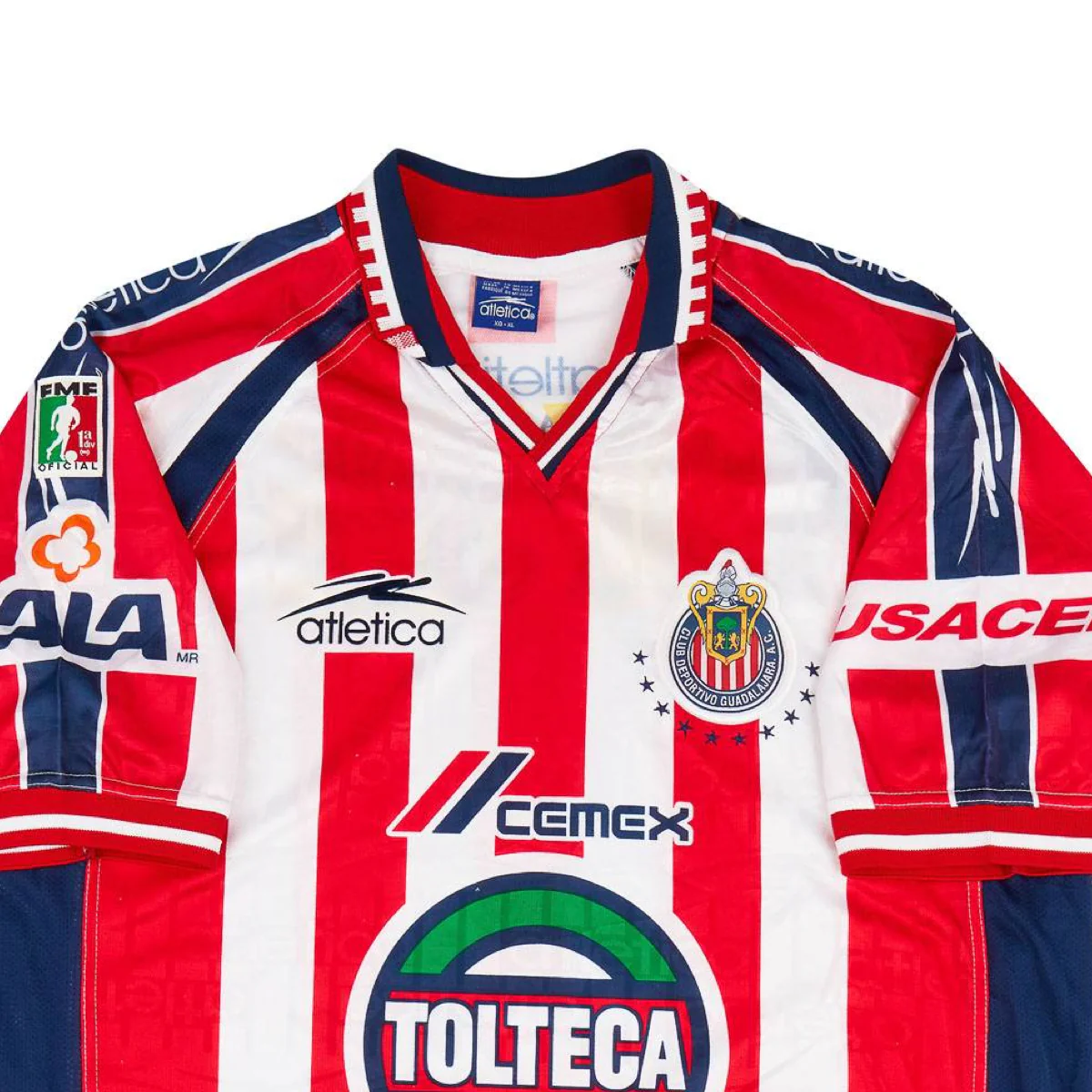 1999-00 CD Guadalajara 1a Equipación - Image 3